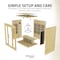 Steamspa 3-Person Carbon FAR Infrared Hemlock Wooden Indoor Sauna Room with LED Touch Control Panel SC-SS0012-0S - alternate 2